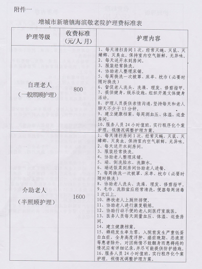广州市增城区新塘镇海滨敬老院-晨曦养老